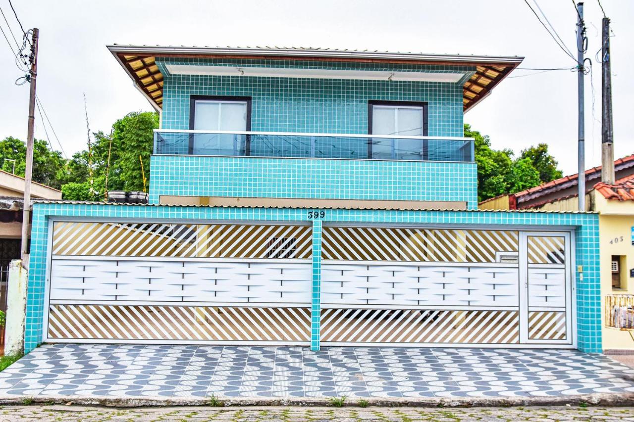 Willa Casa Com Wi-Fi A 400 Metros Da Praia Maracana-Sp Solemar Zewnętrze zdjęcie